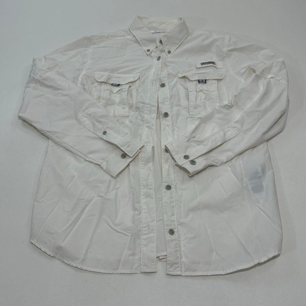 Columbia‎ Men's Breathable Mesh-Lined Long Sleeve Shirt, Size M